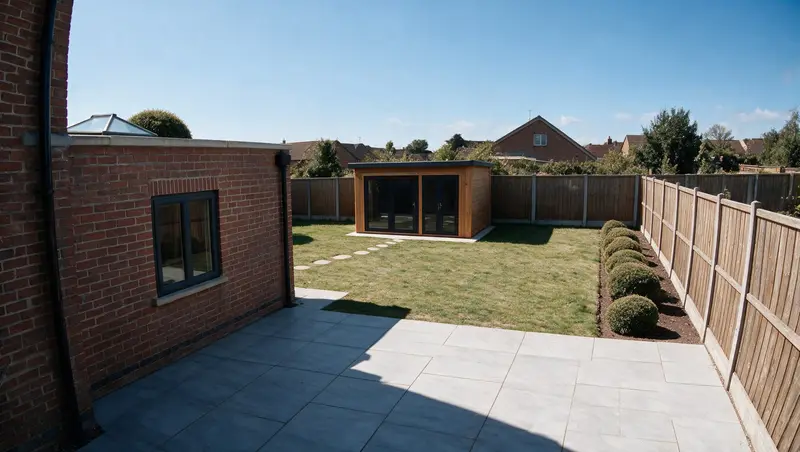 C4 Side yard & garden: the view from this camera