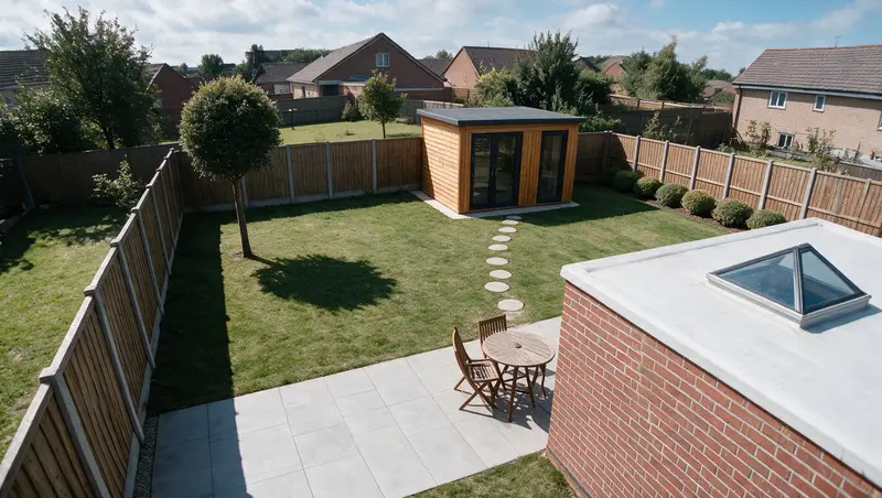 C5 Garden & patio: the view from this camera